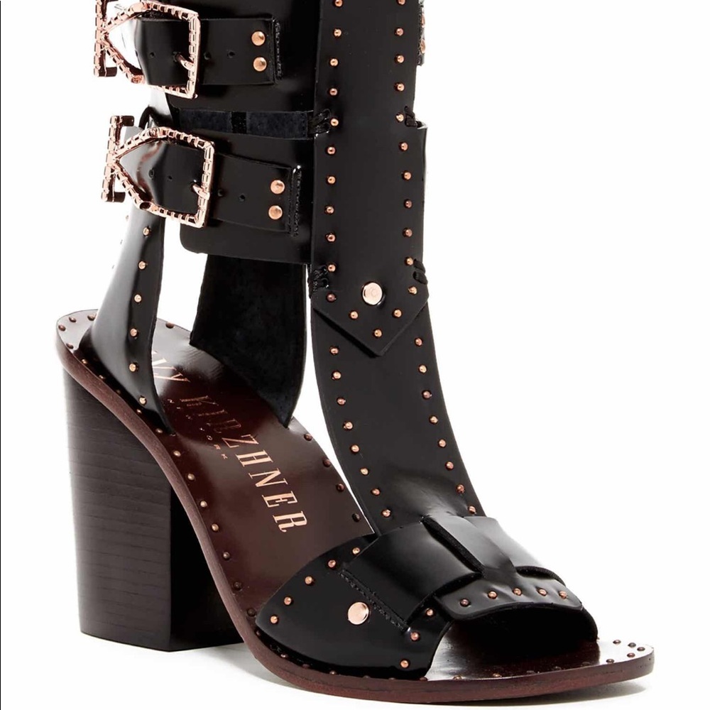 ivy kirzhner harper studded chunky sandals